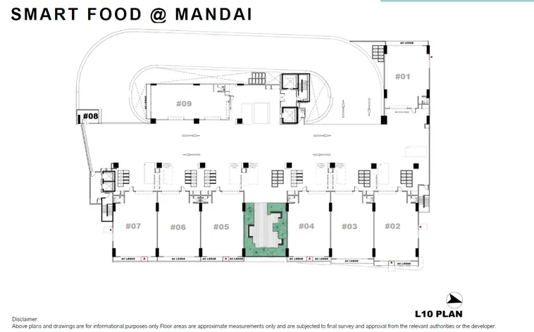 Level 10 — Eden Green floor plan at Smart Food @ Mandai