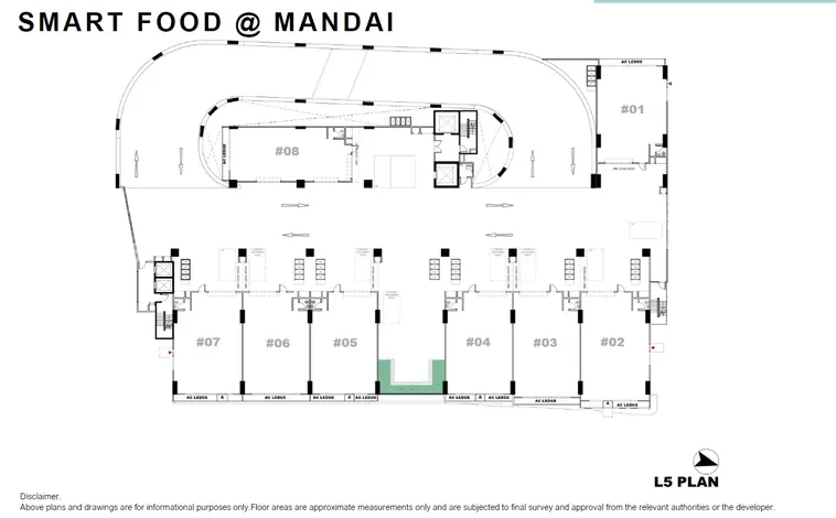 Level 5 — Eden Deluxe floor plan at Smart Food @ Mandai