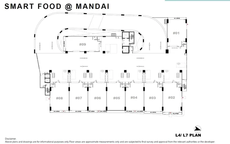 Level 7 — Smart Module floor plan at Smart Food @ Mandai